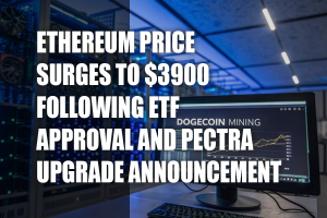 Ethereum Price Surges to $3900 Following ETF Approval and Pectra Upgrade Announcement